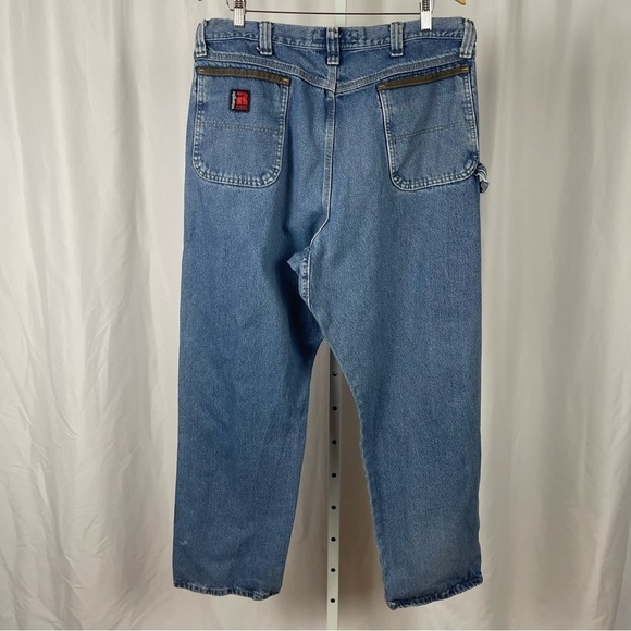 Wrangler Riggs Workwear 40 x 32 Carpenter Outdoor Jeans Heavy Duty Barn Chore - Picture 2 of 12